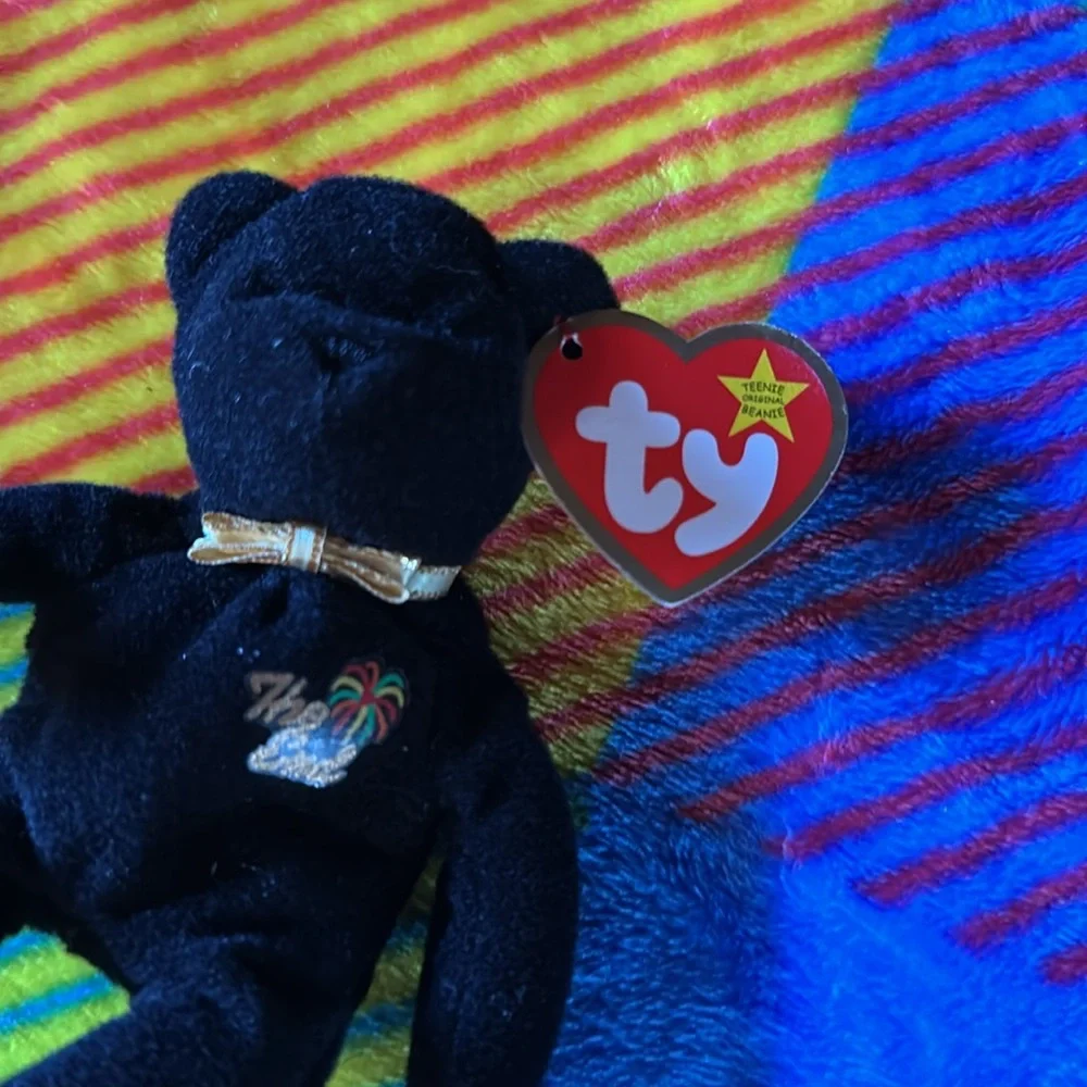 Ty The End the Bear Teenie Beanie Baby